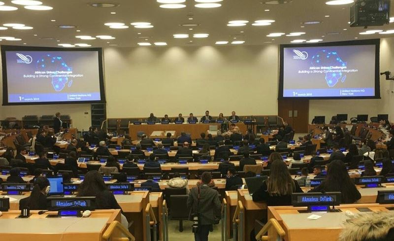 Conférence sous le thème « Africain Union Challenges » au siège de l'ONU - New York