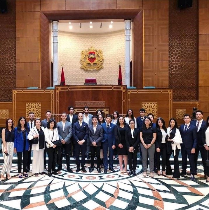 Visite de la délégation d'IDA Maroc - au Parlement Marocain